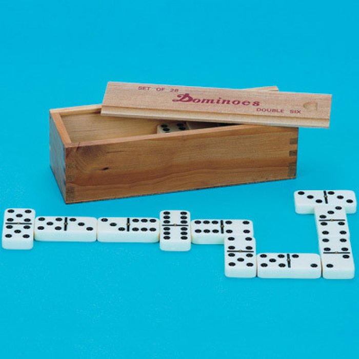 Domino žaidimas, pritaikytas akliesiems ir silpnaregiams