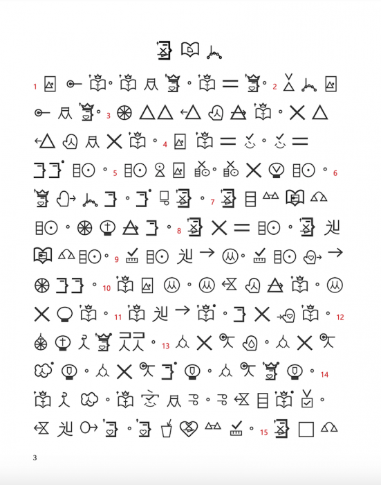 Simboliniais rašmenimis išspausdintas Šv. Raštas