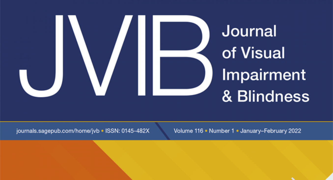 „Journal of Visual Impairment and Blindness“ 2022 m. pirmojo numerio apžvalga 