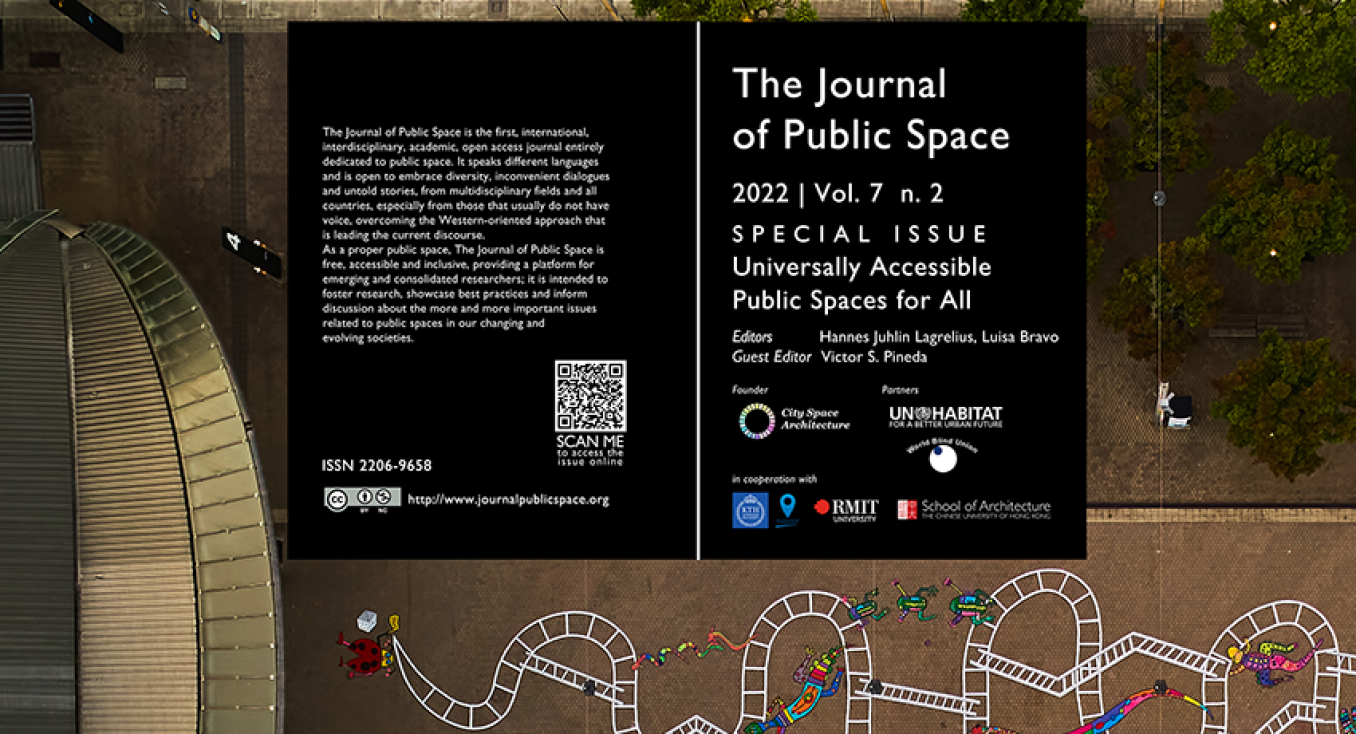 Informacija viešųjų erdvių universalaus dizaino tema – žurnale „Journal of Public Space“  