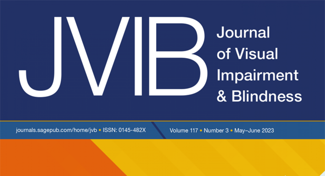Žurnalo „Journal of Visual impairment and Blindness“ 2023 trečiojo numerio apžvalga