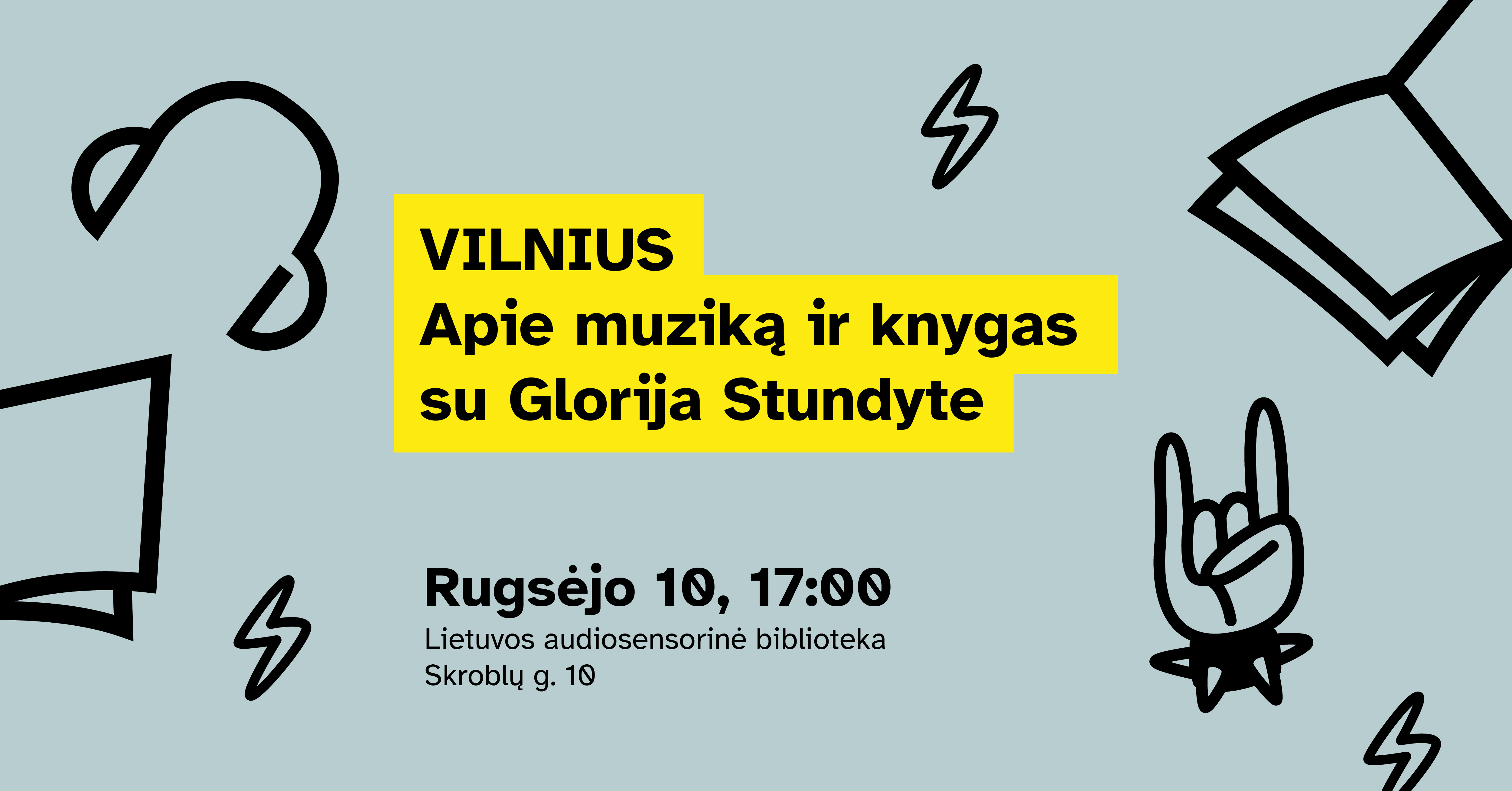 A Conversation with Gloria Stundytė about music and books