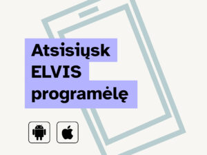 Startavo ELVIS mobiliosios programėlės