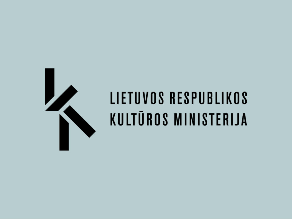 Lietuvos respublikos kultūros ministerijos logotipas.