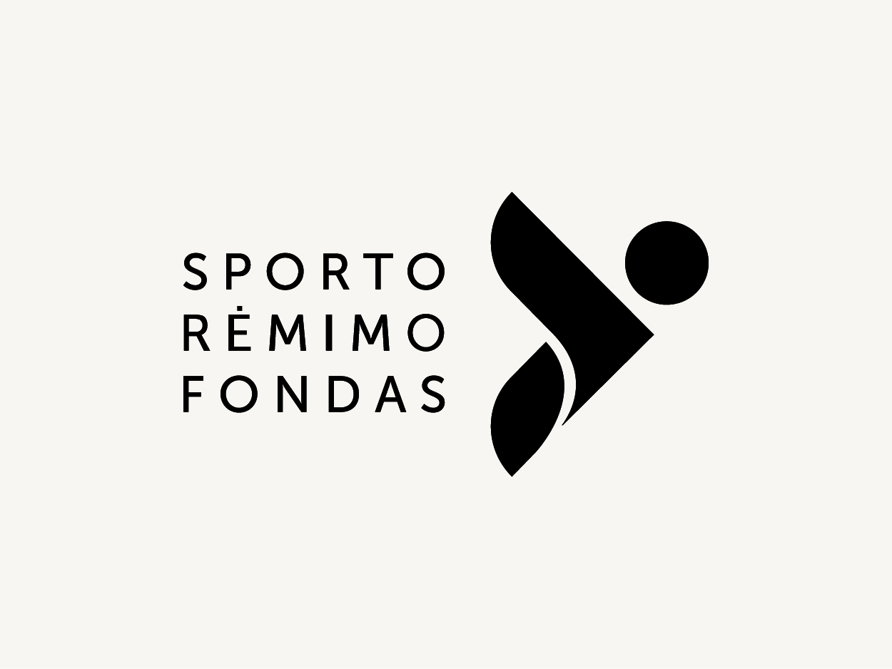 Sporto rėmimo fondo logotipas