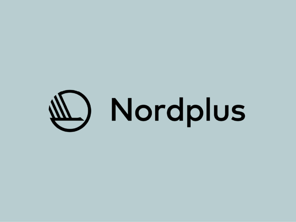 Nordplus logotipas.