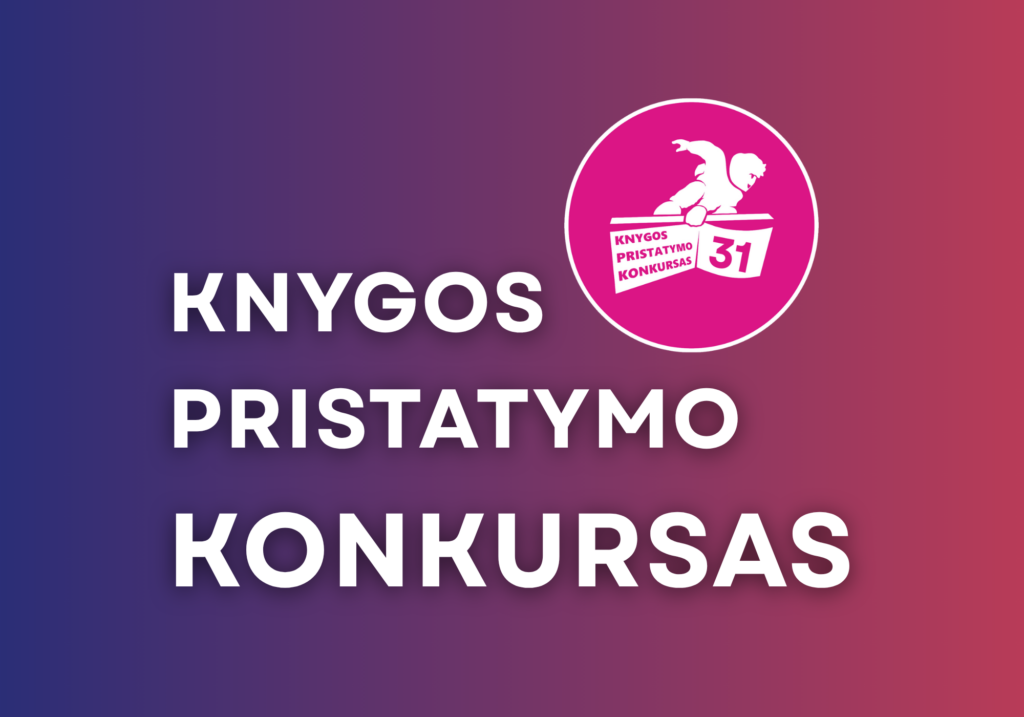 Prasideda Knygos pristatymo konkursas