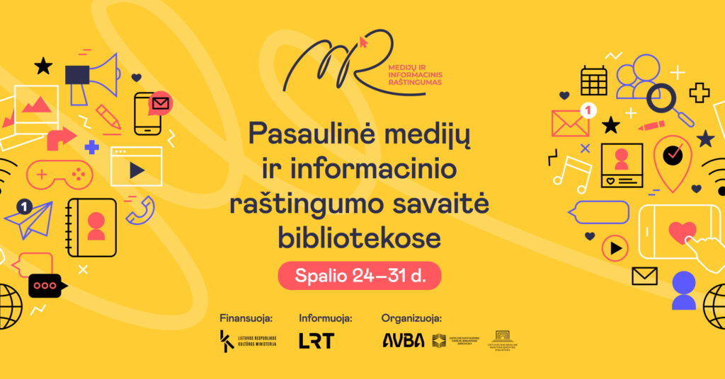 Medijų ir informacinio raštingumo savaitė bibliotekose